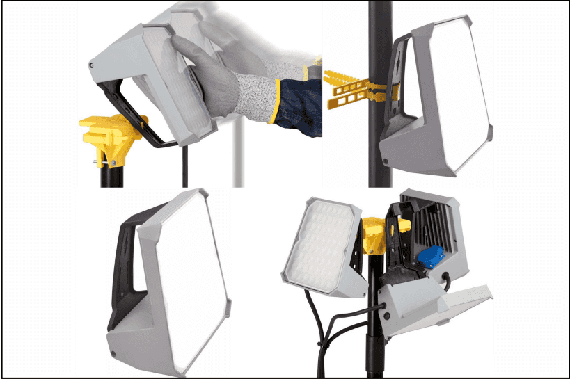 Construction site lightning